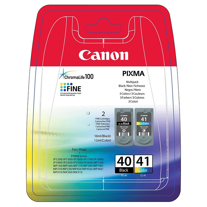 Картридж CANON PG-40Bk/CL-41 Color (0615B043)