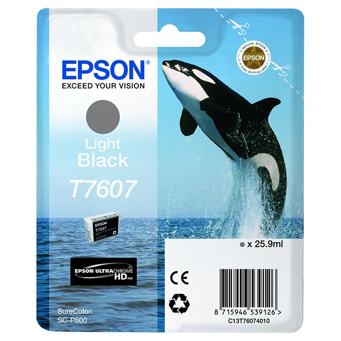 Картридж EPSON T7607 Light Black (C13T76074010)