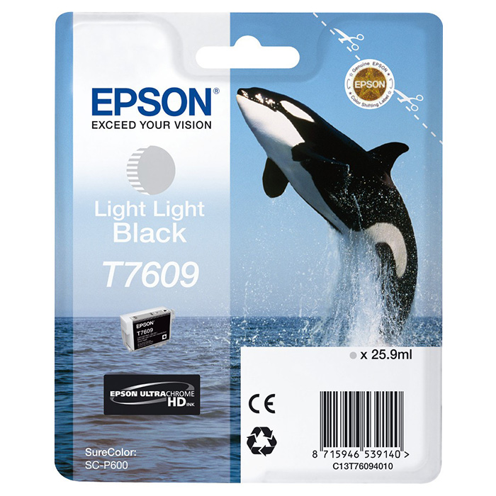 Картридж EPSON T7609 Light Light Black (C13T76094010)