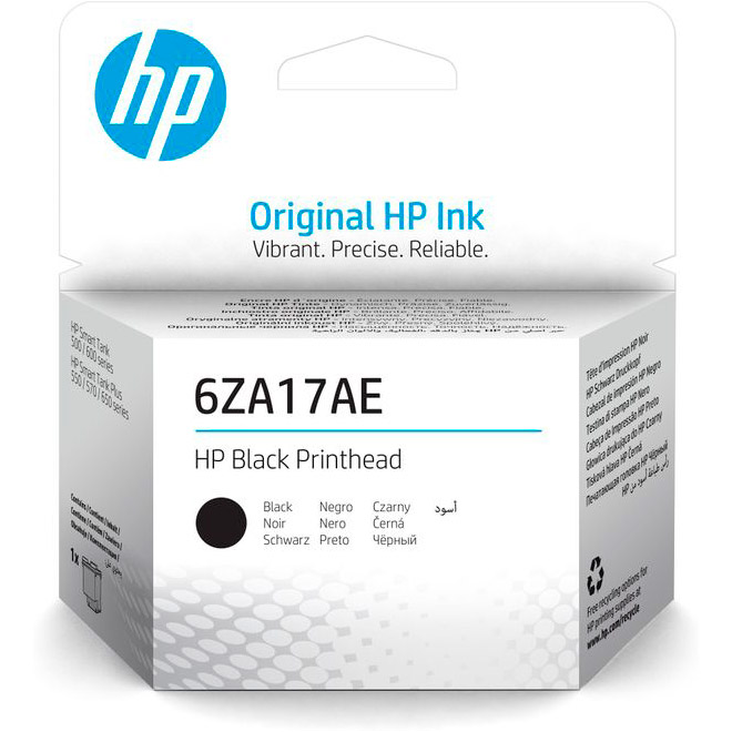 Печатающая головка HP 6ZA17AE Black