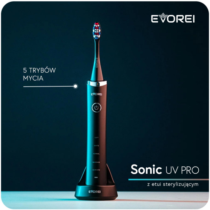 Електрична зубна щітка EVOREI UV Pro (592479671901)
