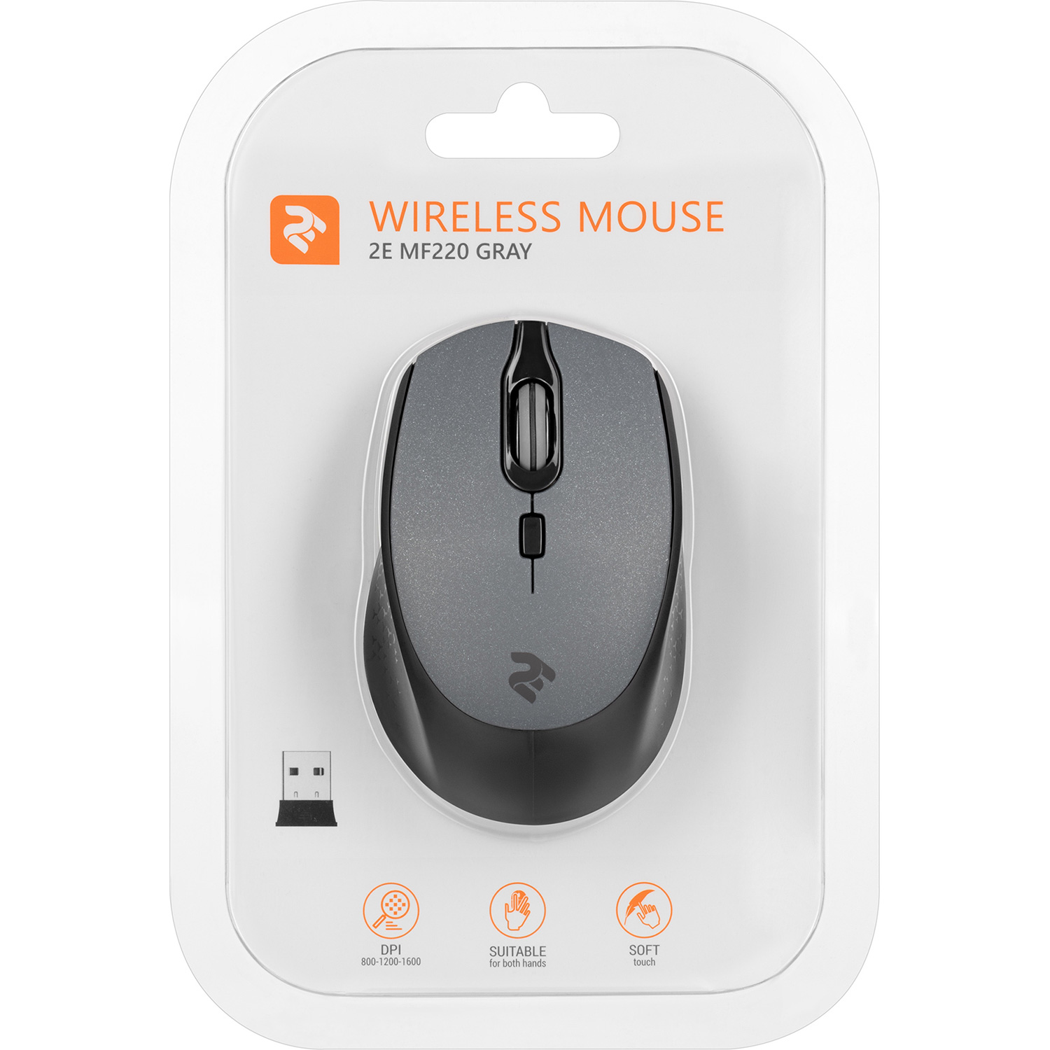 Мышь 2E MF220 WL Gray (2E-MF220WB)