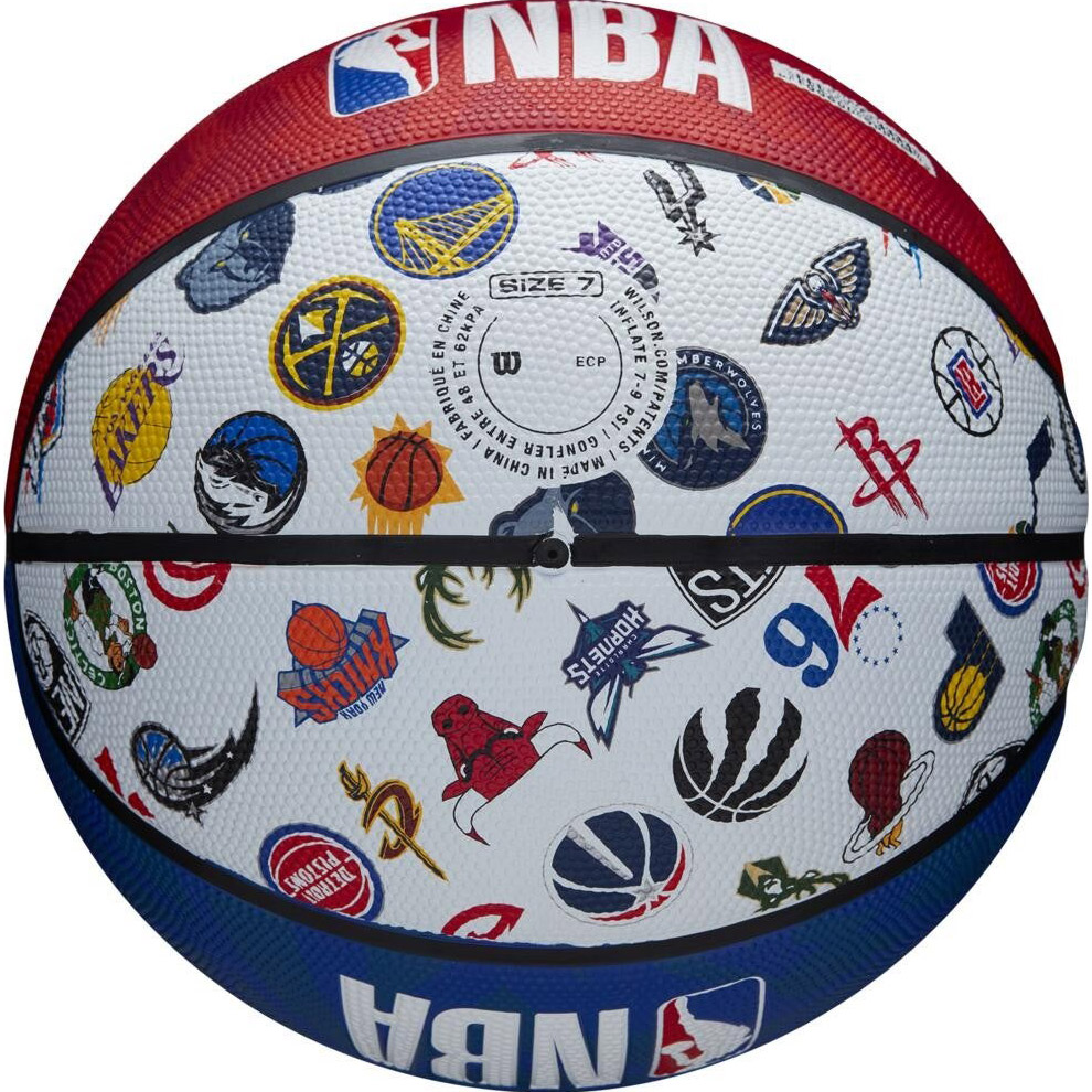 Мяч баскетбольный WILSON NBA All Team Size 7 (WTB1301XBNBA)