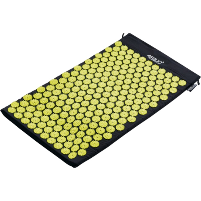 Акупунктурный коврик (аппликатор Кузнецова) 4FIZJO 72x42cm Black/Yellow (4FJ0231)