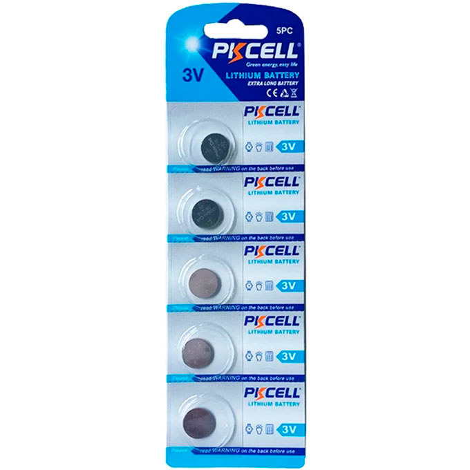 Батарейка PKCELL Lithium CR1216 5шт/уп (2000000217963)