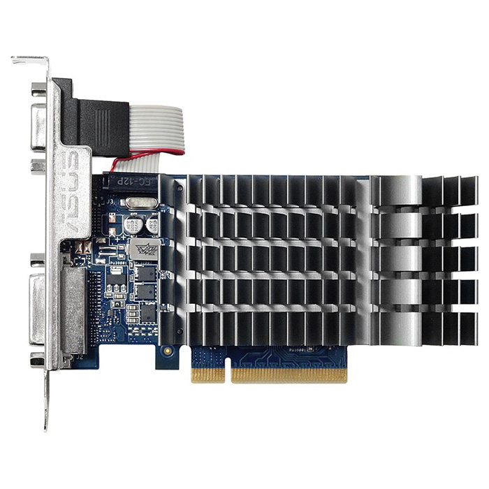 Видеокарта ASUS GeForce GT 710 2GB GDDR3 64-bit Silent LP (710-2-SL)