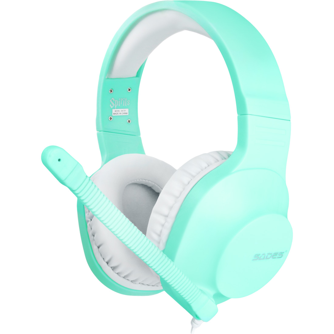 Навушники геймерскі SADES SA-721 Spirits Cyan