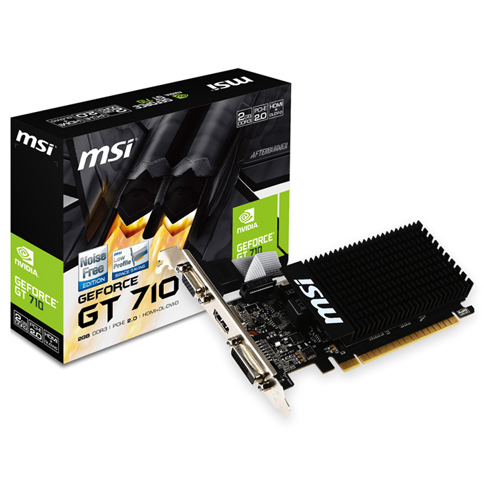 Відеокарта MSI GeForce GT 710 2GD3H LP