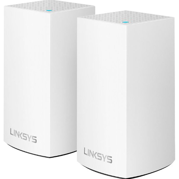 Wi-Fi Mesh система LINKSYS Velop Whole Home Intelligent Mesh WiFi System AC1300 White 2-pack