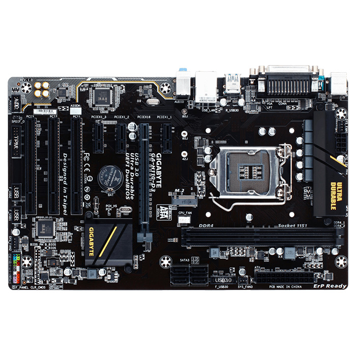 Материнська плата GIGABYTE GA-H110-D3