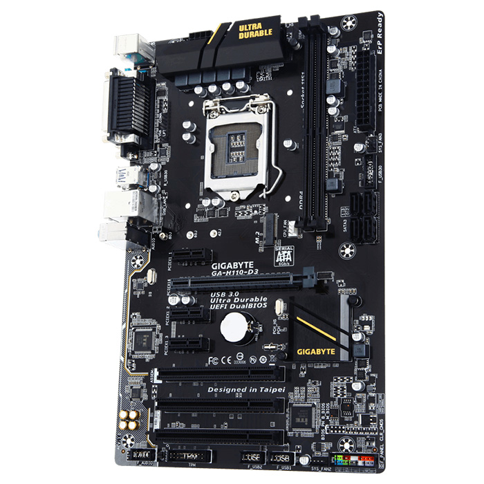 Материнська плата GIGABYTE GA-H110-D3