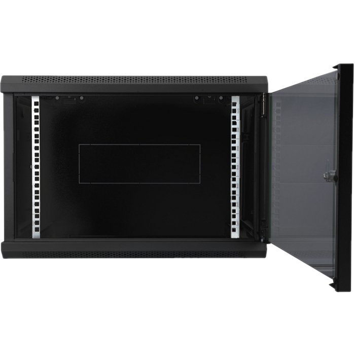 Настінна шафа 19" DIGITUS DN-1912-U-EC-SW (12U, 638x400мм, RAL9005)