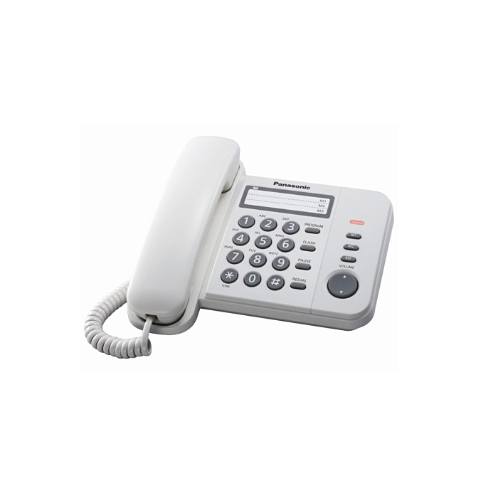Провідний телефон PANASONIC KX-TS2352 White