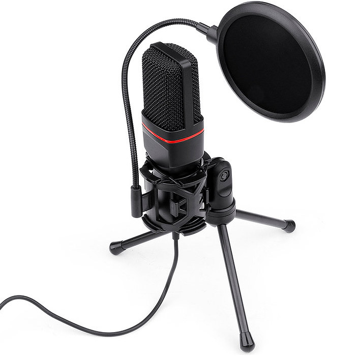 Микрофон для стриминга/подкастов REDRAGON Seyfert GM100 (77638)