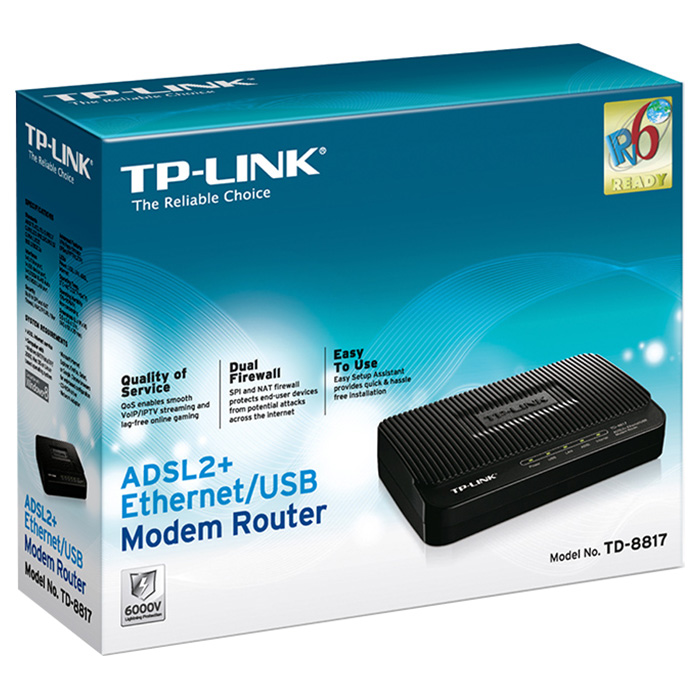 Модем DSL TP-LINK TD-8817
