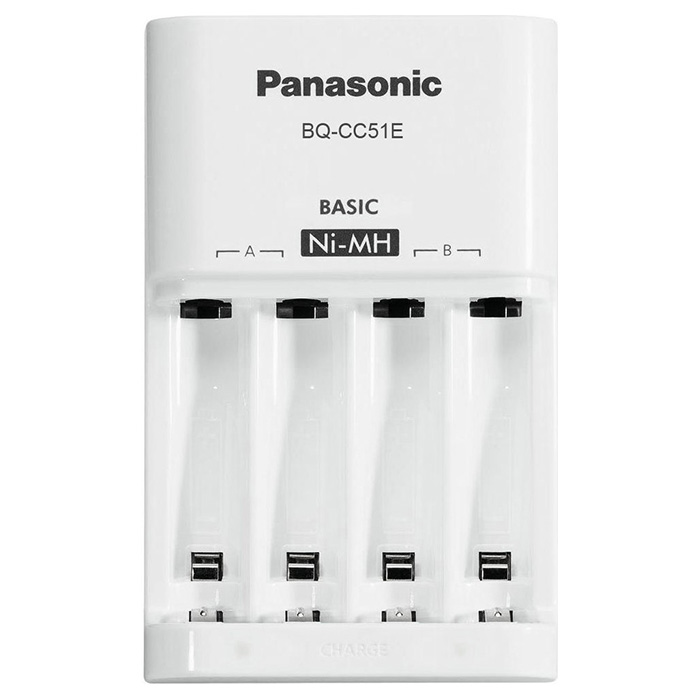 Зарядний пристрій PANASONIC Eneloop Basic BQ-CC51 + Eneloop 4xAA 1900 mAh (K-KJ51MCC40E)