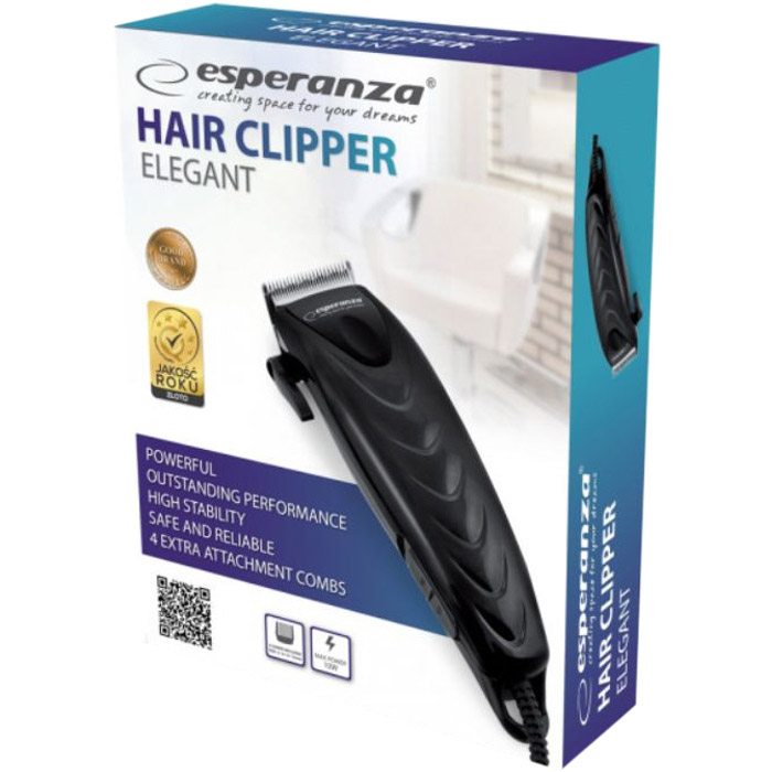 Машинка для стрижки волосся ESPERANZA Elegant EBC002