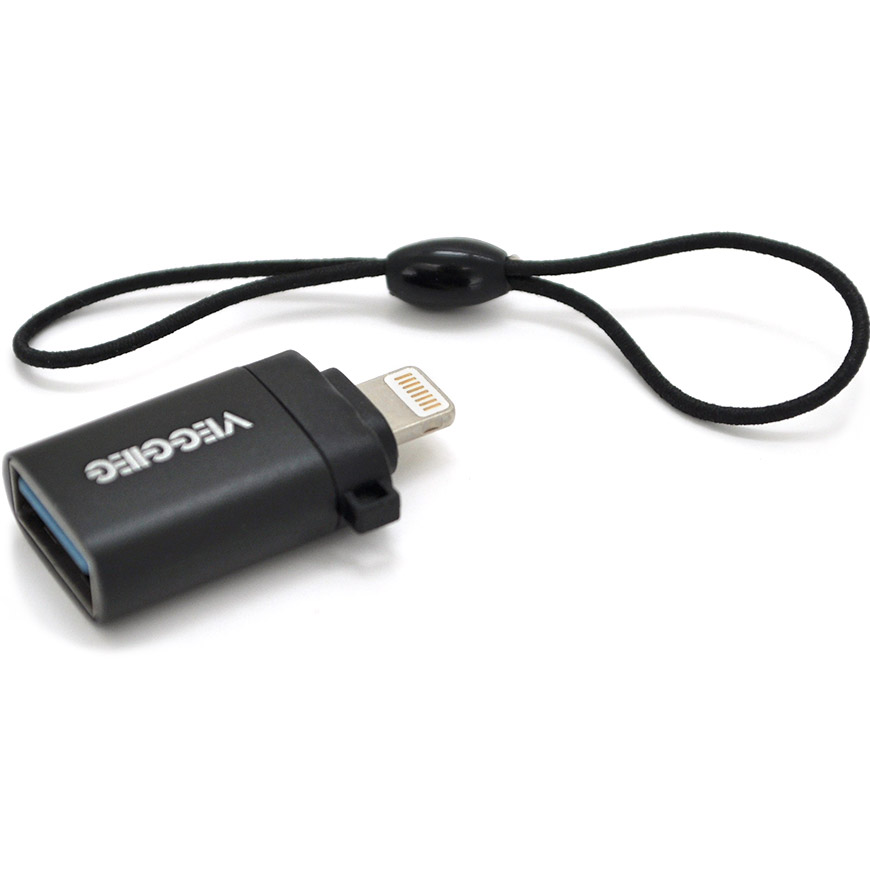 Адаптер OTG VEGGIEG TC-117 USB 3.0 OTG/Lighting