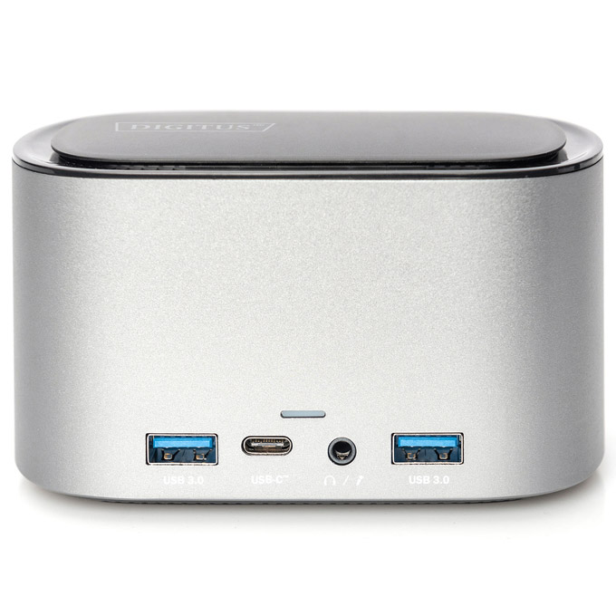 Док-станция для ноутбука DIGITUS USB-C 11-Port Docking Station with SSD M.2 Enclosure (DA-70889)