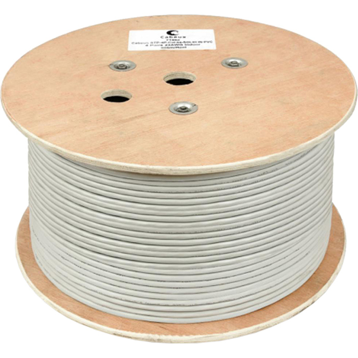 Кабель мережевий ЗЗКМ FTP Cat.6 4x2x0.57 CU White 500м (70811)