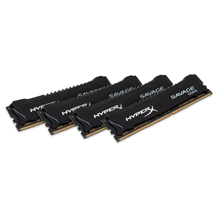 Модуль пам'яті HYPERX Savage DDR4 3000MHz 32GB Kit 4x8GB (HX430C15SB2K4/32)
