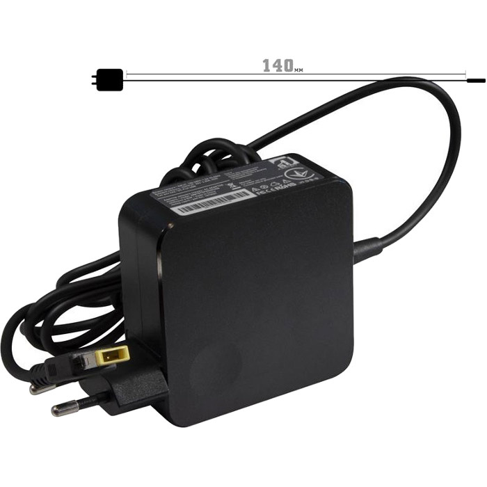 Блок питания 1STCHARGER для ноутбука Lenovo 20V 3.25A Slim Tip 65W (WM1ST20V65WUSB)