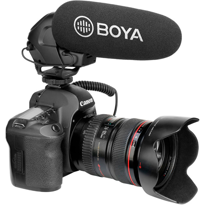 Мікрофон накамерний BOYA BY-BM3032 Directional On-camera Microphone