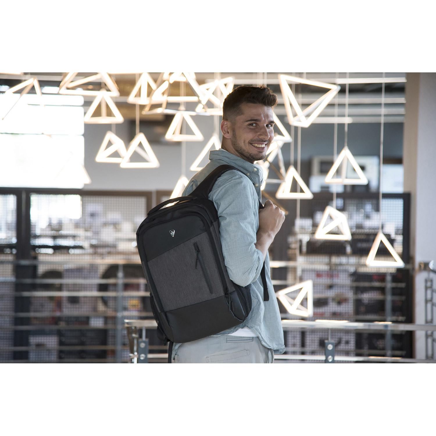 Рюкзак 2E Slant 16" Gray (2E-BPN9086GB)