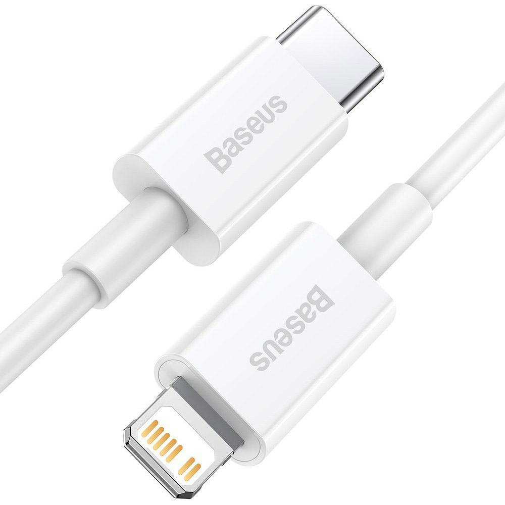 Кабель BASEUS Superior Series Fast Charging Data Cable Type-C to Lightning PD 20W 0.25м White (CATLYS-02)