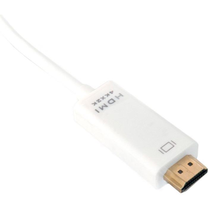 Кабель EXTRADIGITAL DisplayPort - HDMI v1.4 2м White (KBH1747)