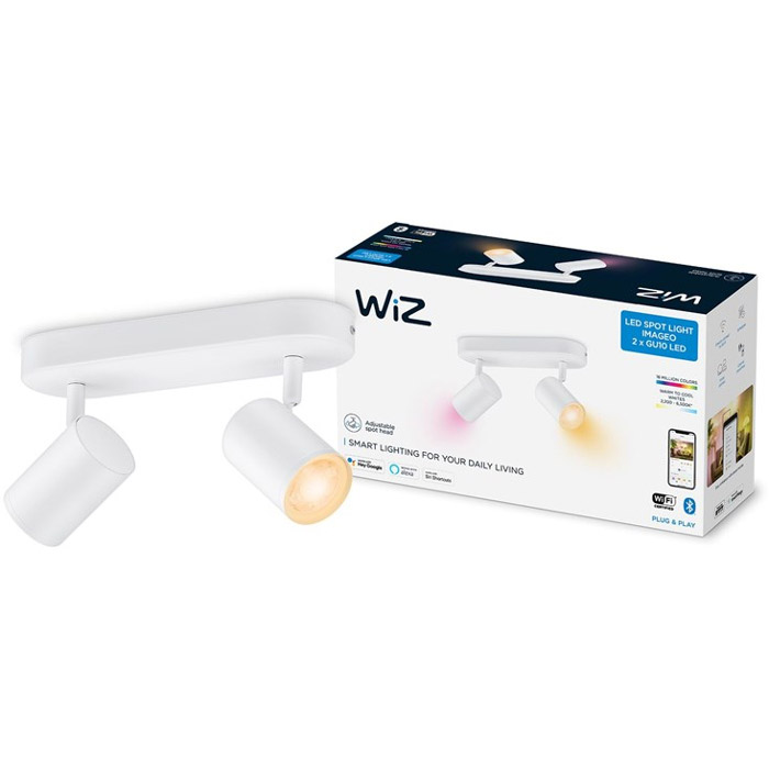 Смарт-світильник WIZ Imageo Build On Spot White 10W 2200-6500K (929002658801)