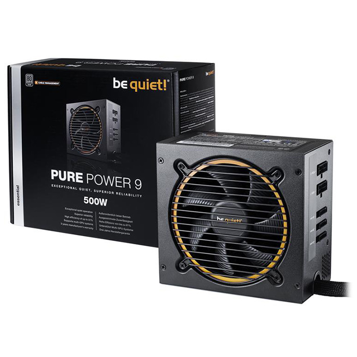 Блок живлення 500W BE QUIET! Pure Power 9 (BN267)