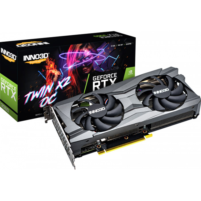 Видеокарта INNO3D GeForce RTX 3060 Twin X2 OC (N30602-12D6X-11902120H)