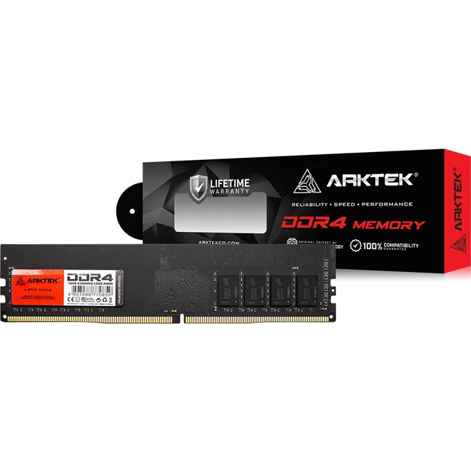 Модуль пам'яті ARKTEK DDR4 2400MHz 16GB (AKD4S16P2400)