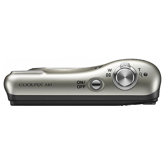 Фотоаппарат NIKON Coolpix A10 Silver (VNA980E1)