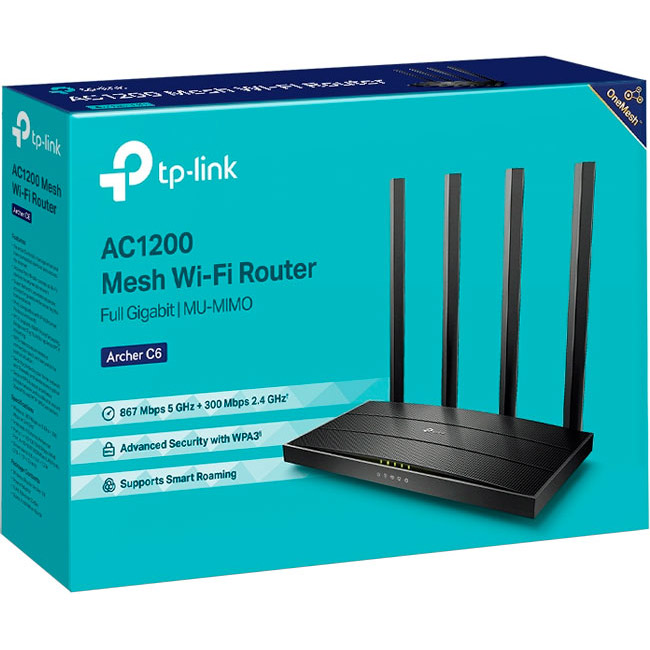 Wi-Fi роутер TP-LINK Archer C6 v3