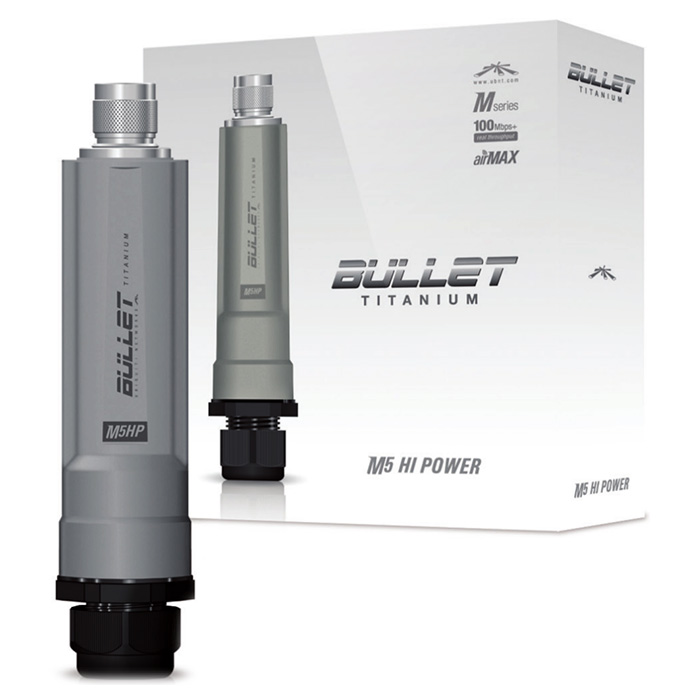 Точка доступу UBIQUITI Bullet M5 Titanium (BM5-TI)