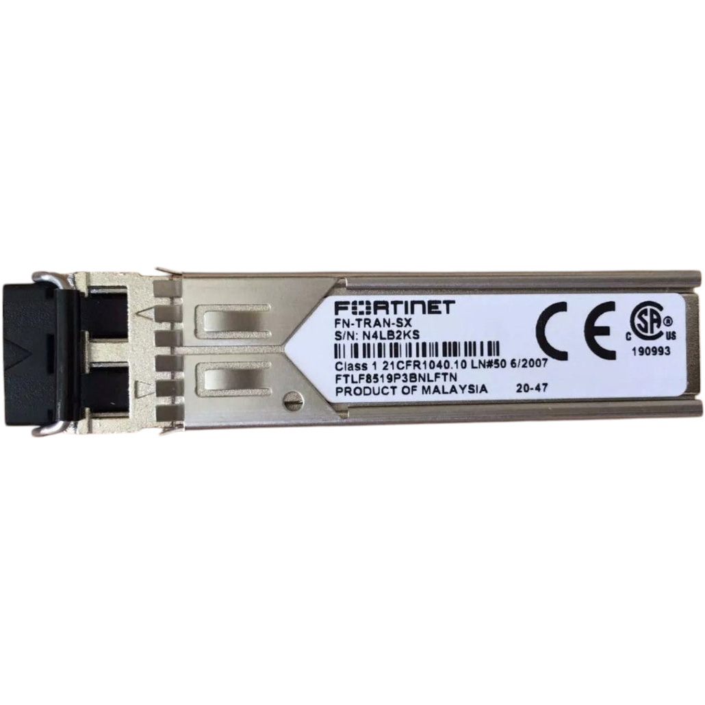 Модуль FORTINET FN-TRAN-SX SFP 1.25GbE Tx850/Rx850 500m MM LC Duplex