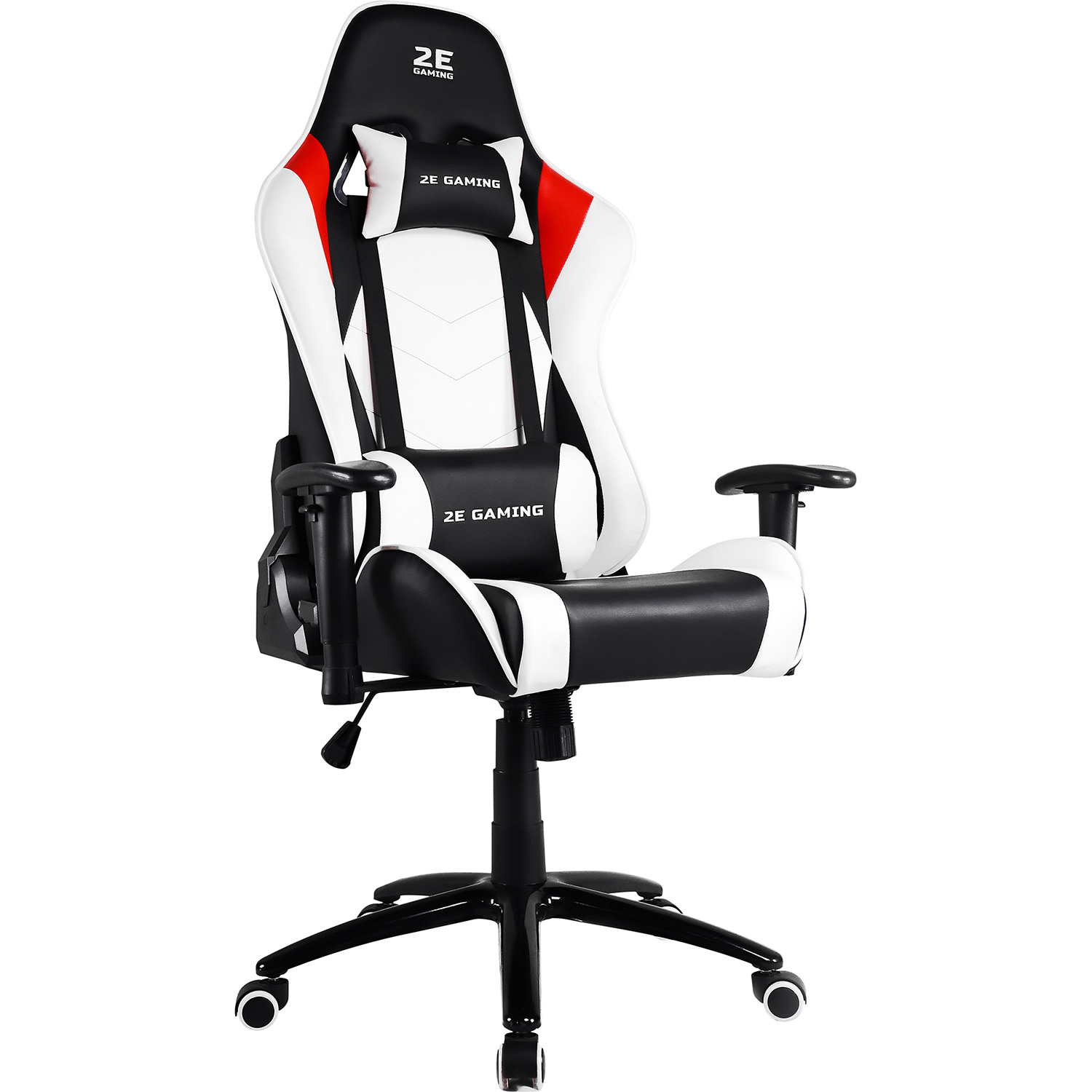 Кресло геймерское 2E GAMING Bushido White/Black (2E-GC-BUS-WT)