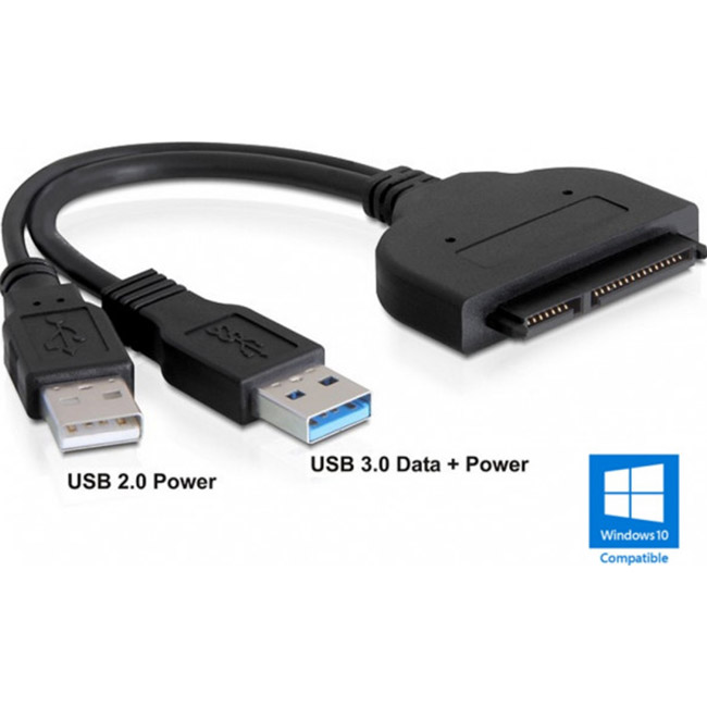 Кабель USB 3.0 to SATA Slimline (S0622)