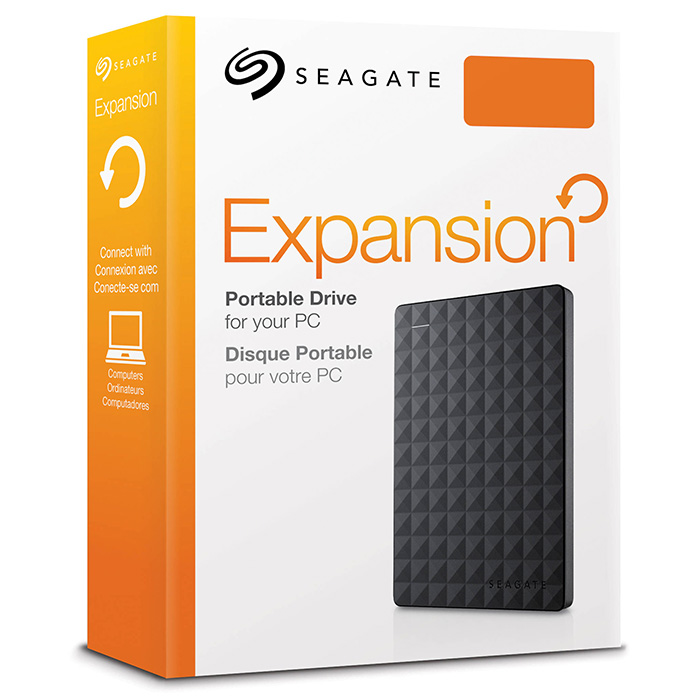Портативный жёсткий диск SEAGATE Expansion Portable 500GB USB3.0 (STEA500400-FR) Refurbished