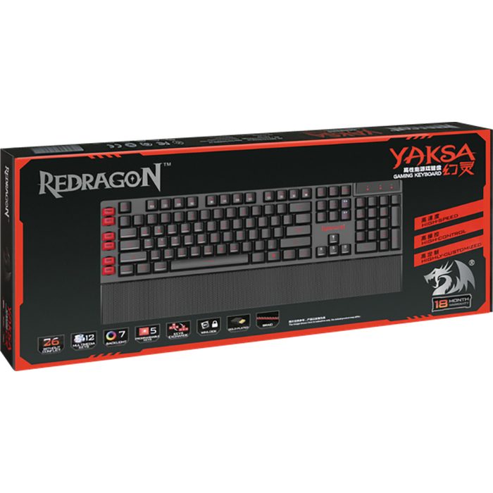 Клавіатура REDRAGON Yaksa UA (70392)