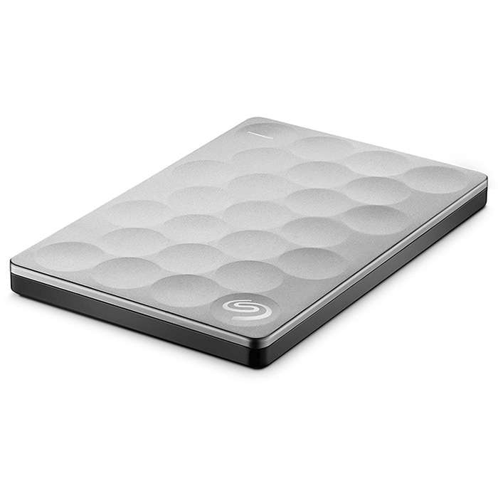 Портативний жорсткий диск SEAGATE Backup Plus Ultra Slim 1TB USB3.0 Platinum (STEH1000200)