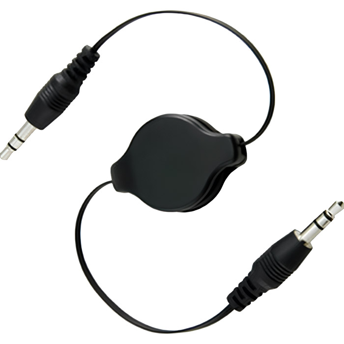 Кабель mini-jack 3.5mm 0.8м Black (B00407)