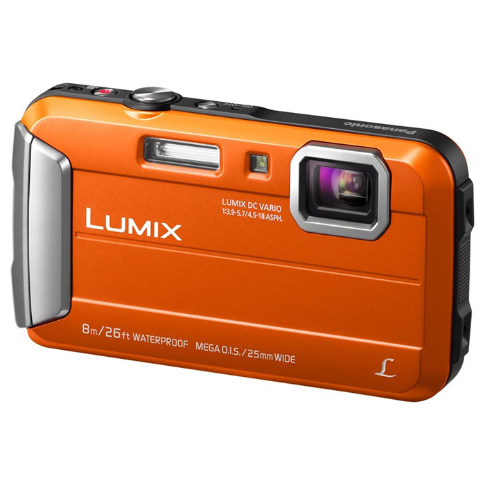 Фотоаппарат PANASONIC Lumix DMC-FT30 Orange (DMC-FT30EE-D)