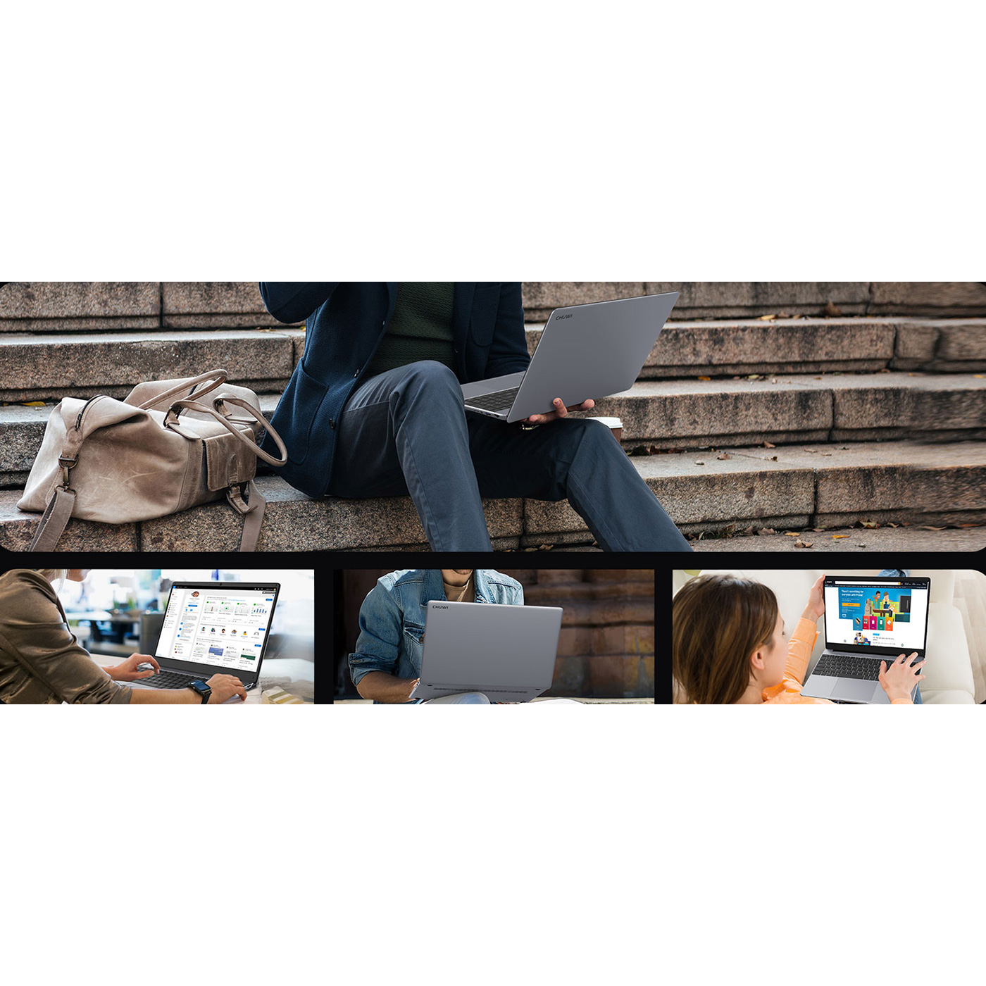 Ноутбук CHUWI HeroBook Plus Gray (CWI530)