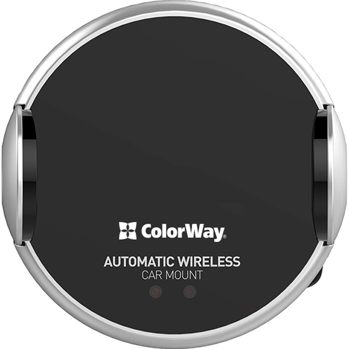 Автотримач з бездротовою зарядкою COLORWAY AutoSense Wireless Charger 2 15W Black (CW-CHAW036Q-BK)