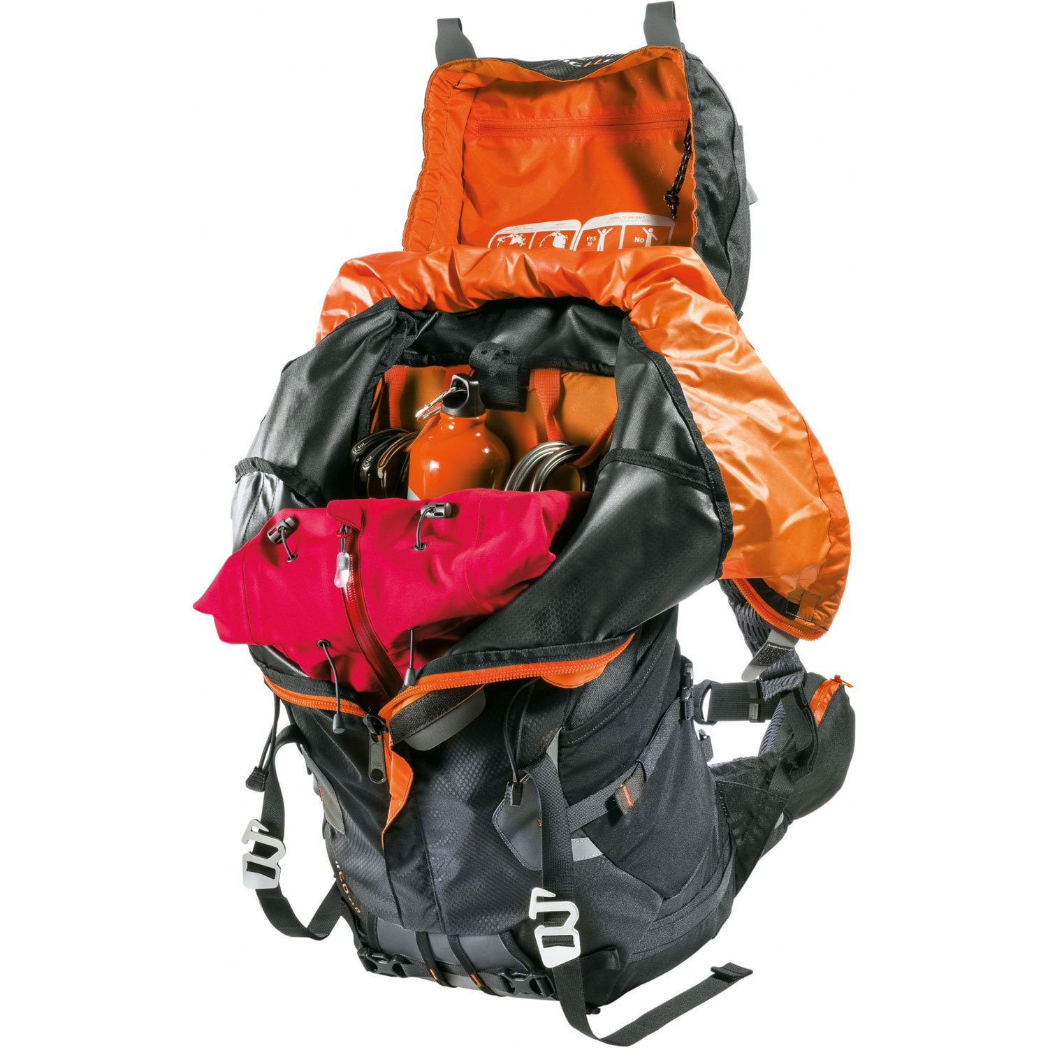 Туристичний рюкзак FERRINO XMT 60+10 Black (75650BCC)