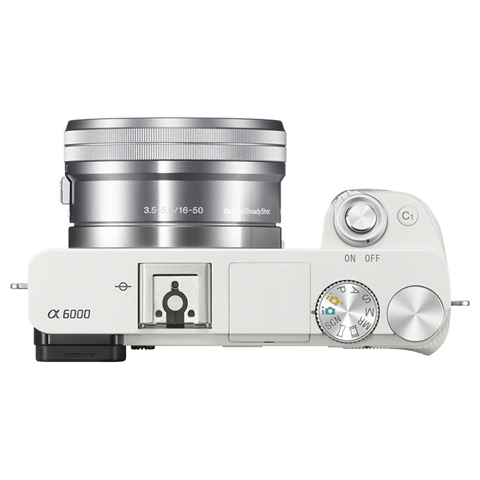 Фотоаппарат SONY Alpha 6000 Kit White 16-50 mm f/3.5-5.6 OSS (ILCE6000LW.CEC)
