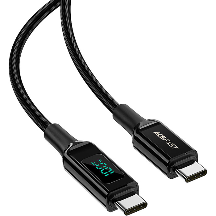 Кабель ACEFAST C6-03 USB-C to USB-C 100W 2м Black